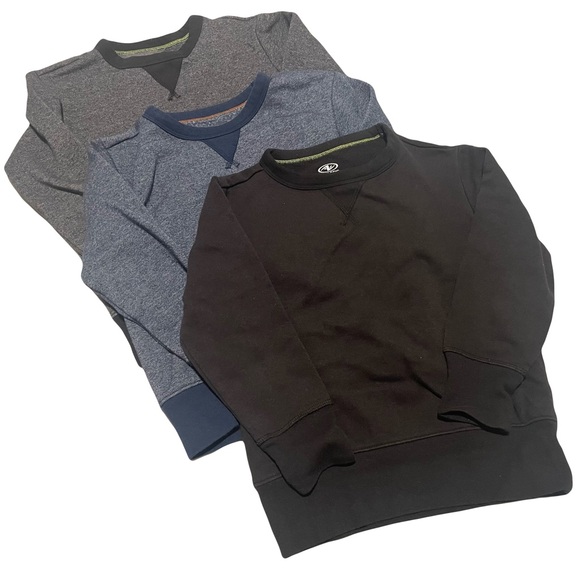 Athletic Works Other - Lot of 3 Boys Sweatshirts Athletic Works Kids Size XS (4-5) Target